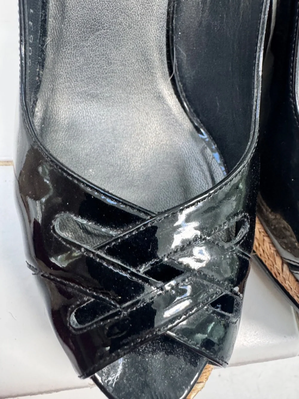 Stuart Weitzman heel inch
